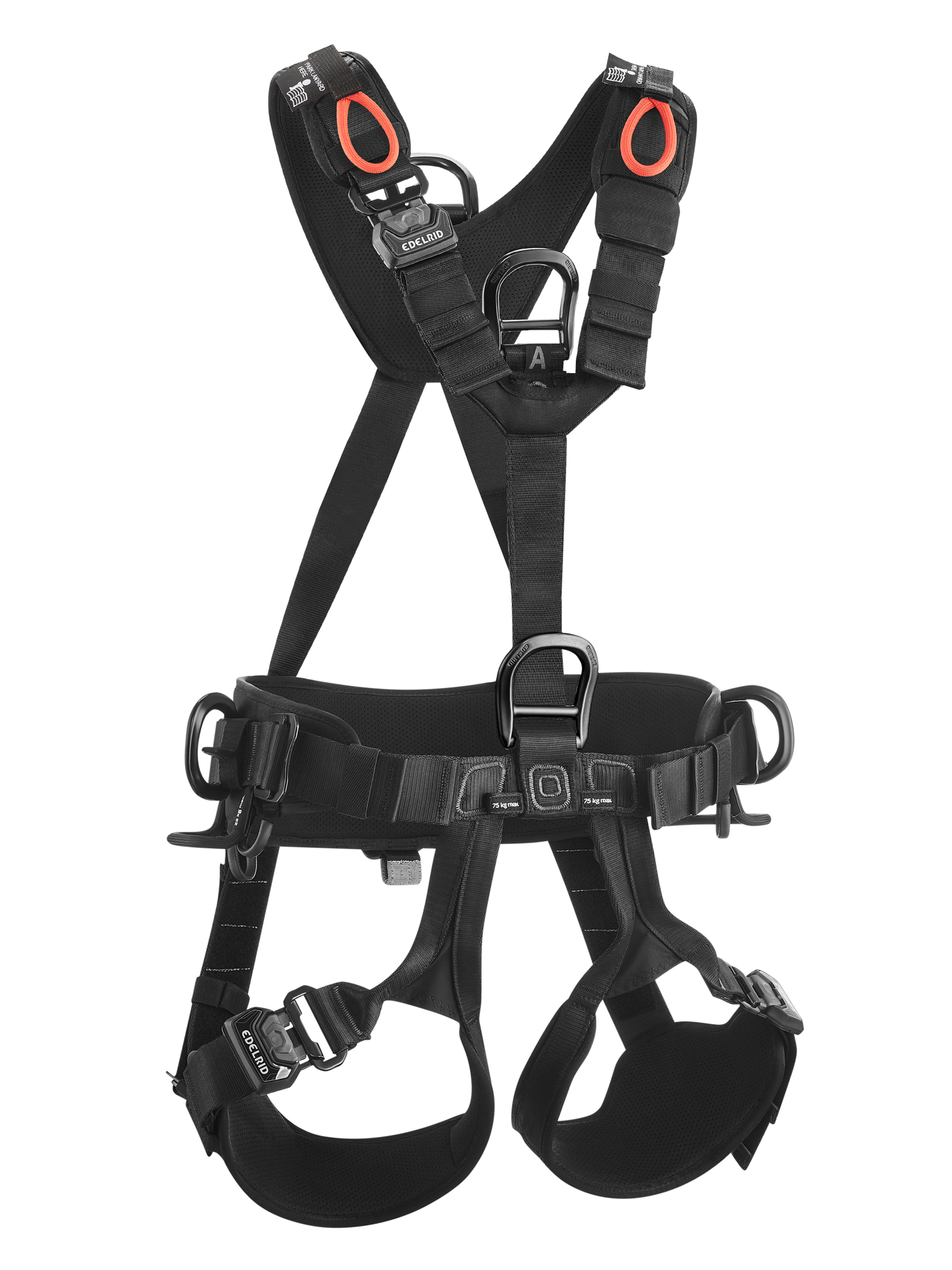 Edelrid Vertic Triple Lock Harness - Black